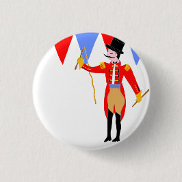 Zirkus-Ring-Hauptzirkus-Party Button