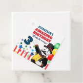 Zirkus Ringmeister Eisbär Danke Geschenkanhänger (Beispiel)