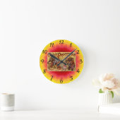 Zirkus Runde Wanduhr (Zuhause)