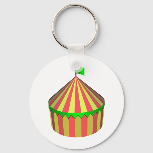 Zirkus Schlüsselanhänger (Vorderseite)