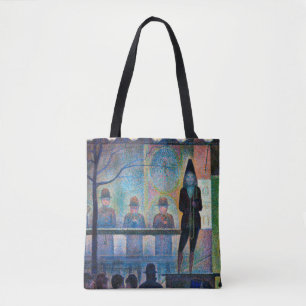 Zirkus-Seitenbühne, Seurat Tasche