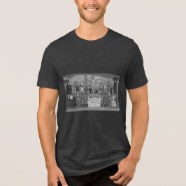 Zirkus-Seitenshow-Freaks Tri-Blend Shirt