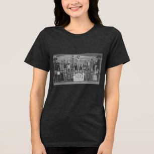 Zirkus-Seitenshow-Freaks Tri-Blend Shirt
