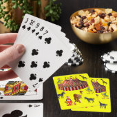 Zirkus Spielkarten Deck (In Situ)