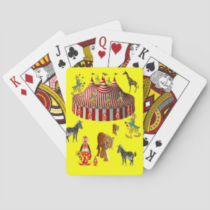 Zirkus Spielkarten Deck