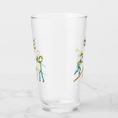 Zirkus-Stockmännchen-Akabaten Glas (Rechts)