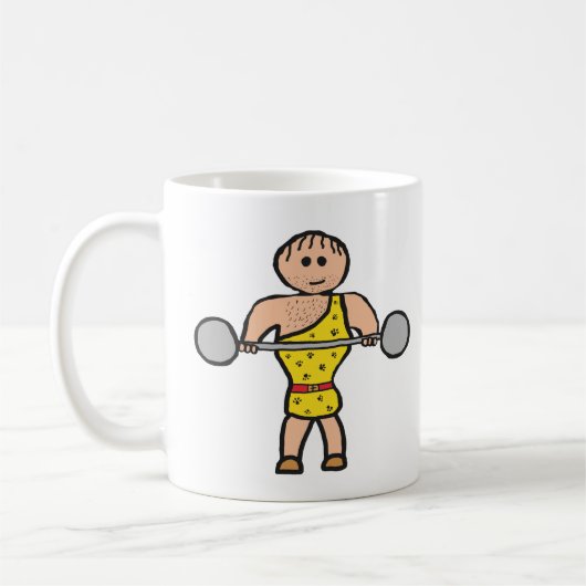 Zirkus-Strongman Kaffeetasse (Links)