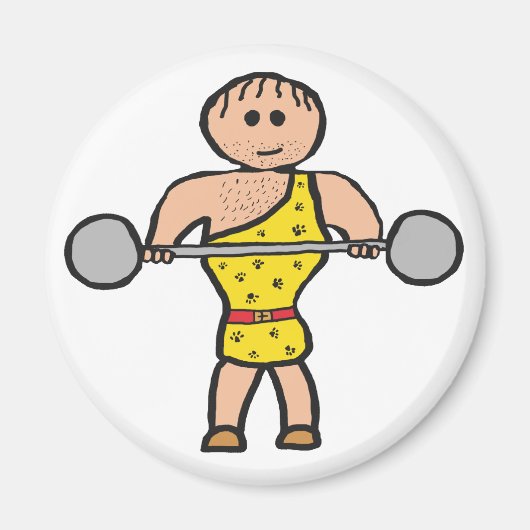 Zirkus-Strongman Magnet (Vorne)