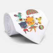 Zirkus-Süssen Krawatte (Gerollt)