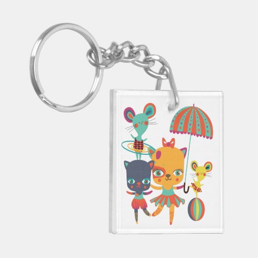 Zirkus-Süssen Schlüsselanhänger (Vorderseite links)