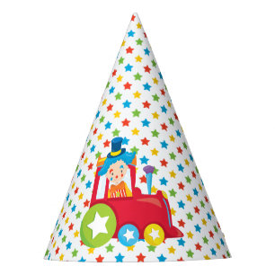 Zirkus-Thema des Zirkus-Zug- des Clown- Partyhütchen