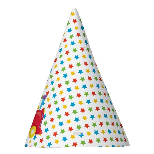 Zirkus-Thema des Zirkus-Zug-| des Clown-| Partyhütchen (Rechts)