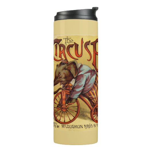 Zirkus Thermosbecher (Nach links gedreht)