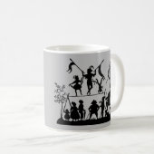 Zirkus-Truppe Kaffeetasse (VorderseiteRechts)