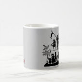 Zirkus-Truppe Kaffeetasse (Mittel)