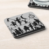 Zirkus-Truppe Untersetzer (Linke Seite)