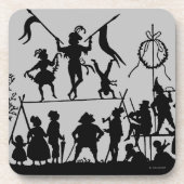 Zirkus-Truppe Untersetzer (Vorderseite)