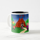 Zirkus-und Charakter-große Tasse (Vorderseite Links)