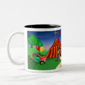 Zirkus-und Charakter-große Tasse (Links)