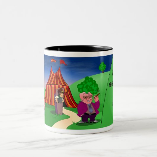 Zirkus-und Charakter-große Tasse (Mittel)