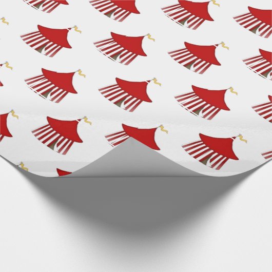 Zirkus-Zelt 2 Geschenkpapier (Ecke)