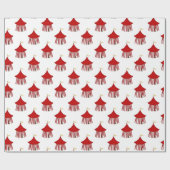 Zirkus-Zelt 2 Geschenkpapier (Flach)