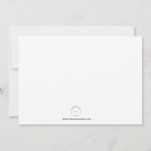 Zirkus-Zelt-Party Einladung (Rückseite)