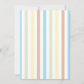 Zirkus-Zug-Einladung Einladung (Rückseite)