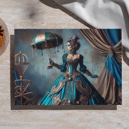 Zirkusartistin Steampunk Vintage Viktorianische Da Seidenpapier