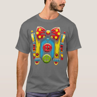 Zirkusclown-Design-Geburtstagsfeier Halloween-Kost T-Shirt