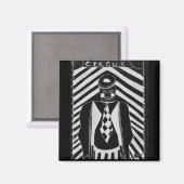 Zirkusclown Magnet (Vorderseite/Rückseite)