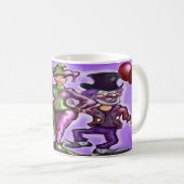 Zirkusclowns Kaffeetasse (VorderseiteRechts)