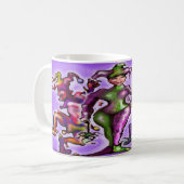 Zirkusclowns Kaffeetasse (Vorderseite Links)