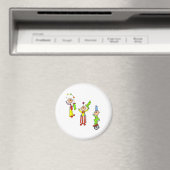 Zirkusclowns Magnet (In Situ (Geschirrspüler))