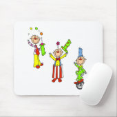 Zirkusclowns Mousepad (Mit Mouse)