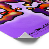 Zirkusclowns Poster (Ecke)