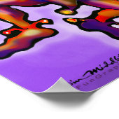 Zirkusclowns Poster (Ecke)