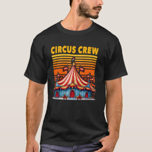 Zirkuscrew Karneval Party Personal Dompteur Clown T-Shirt