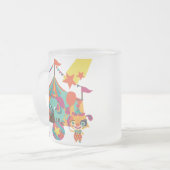 Zirkusdarsteller Mattglastasse (Vorderseite Links)