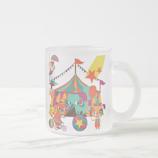 Zirkusdarsteller Mattglastasse (Rechts)