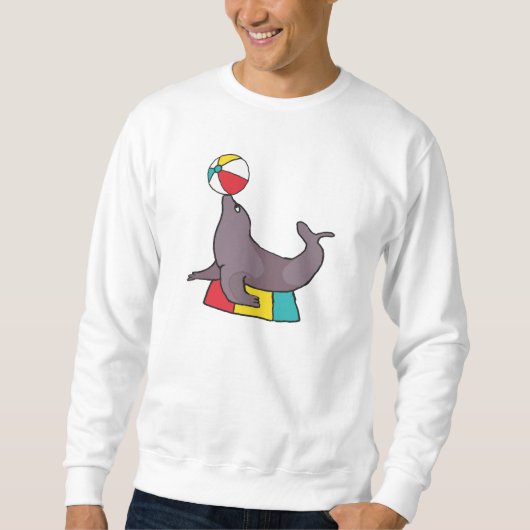 Zirkusdressurrobbe Sweatshirt (Vorderseite)