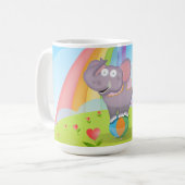 Zirkuselefant Kaffeetasse (Vorderseite Links)