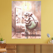 Zirkusfloh Leinwanddruck (Insitu (Wohnzimmer))