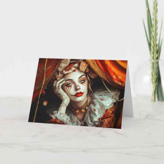 Zirkusfrau (Vorderseite)