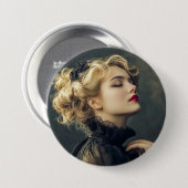 Zirkusfrau Button (Vorne & Hinten)