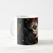 Zirkusfrau Kaffeetasse (Vorderseite Links)