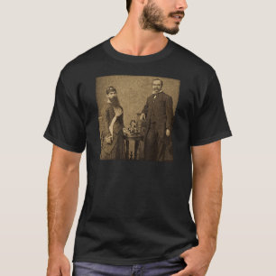 Zirkusfreak mit Bartdame aus der Vintage-Zeit T-Shirt
