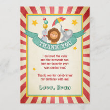 Zirkusgeburtstag danken Ihnen, den Vintagen