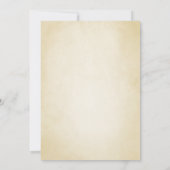 Zirkusgeburtstag danken Ihnen, den Vintagen Dankeskarte (Rückseite)