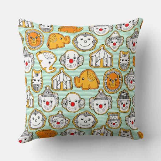 Zirkuskekse Kissen (Rückseite)